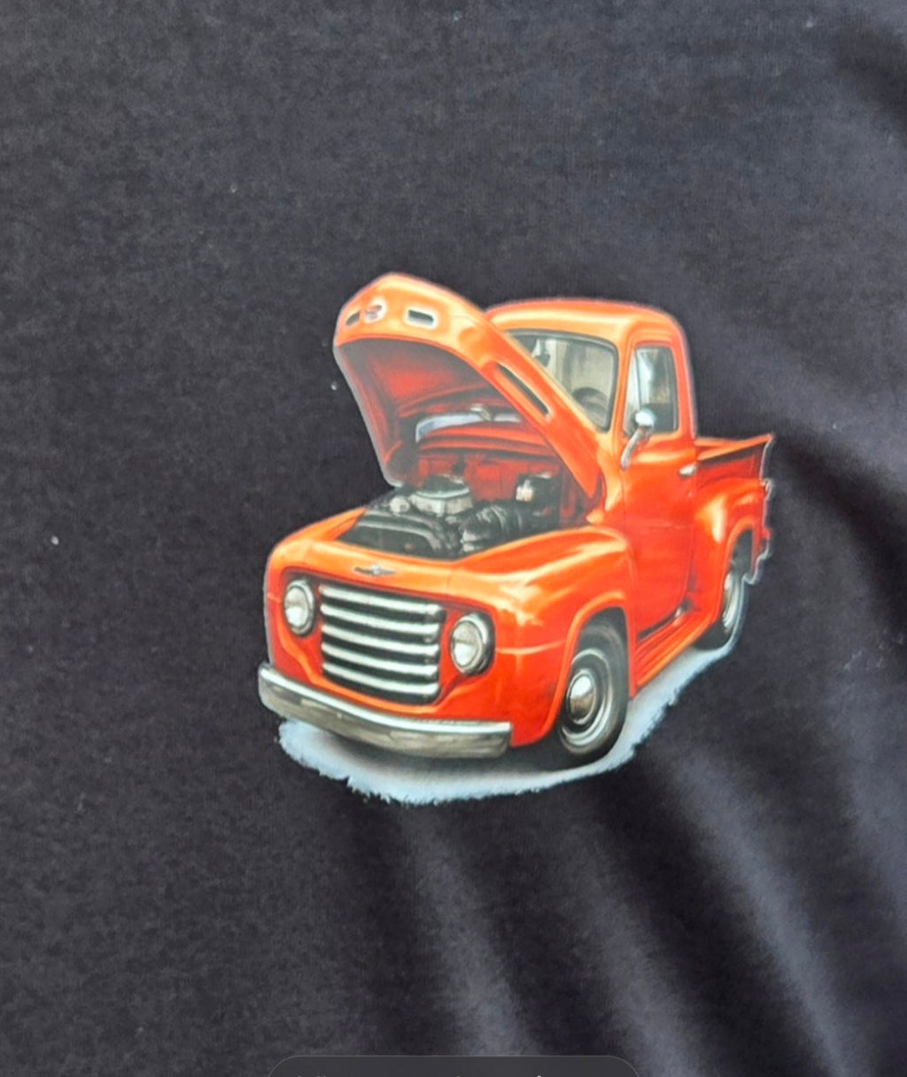 Old School Ford Tee Pocket