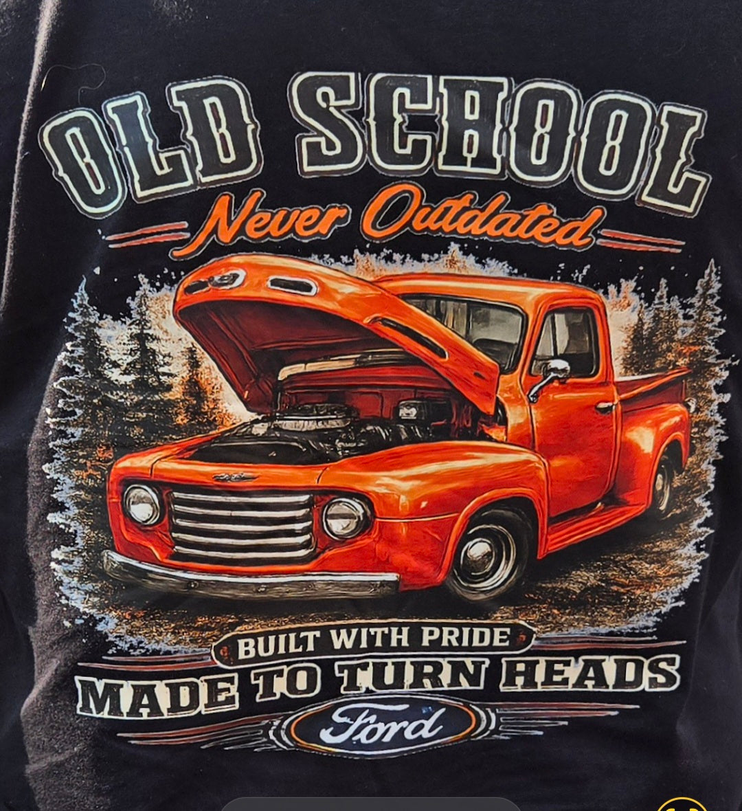 Old School Ford Tee Front