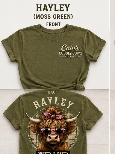 Cain's Cuddly Cows Stall Girl Series